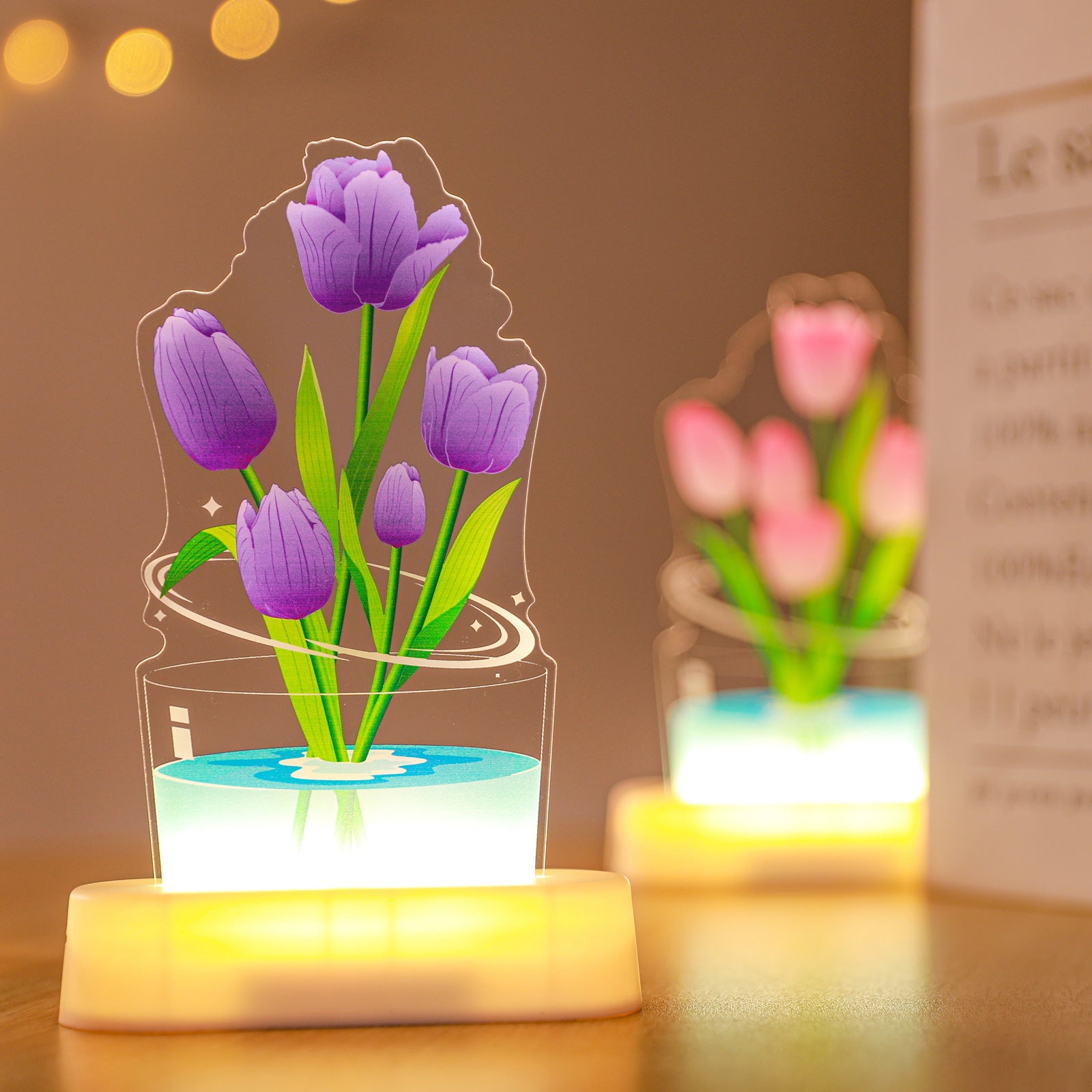 UV Color Printing Tulip Light